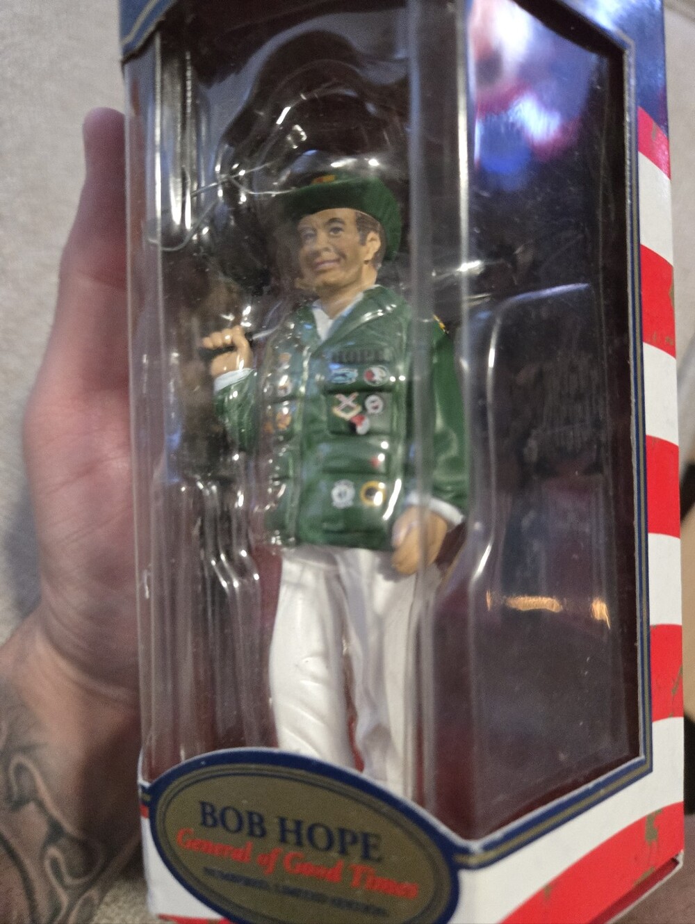 New 1999 Bob Hope General of Good Times Limited Edition Ornament